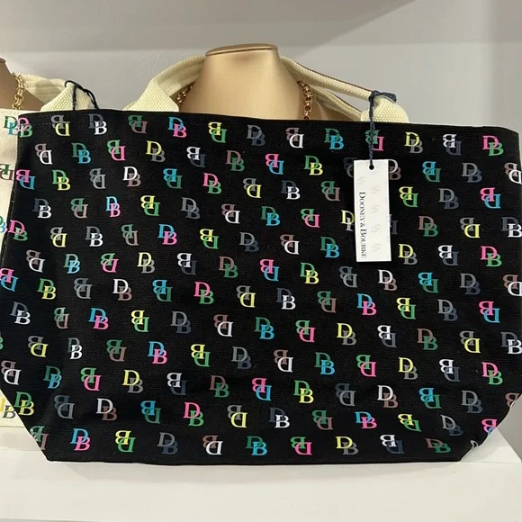 Dooney & Bourke It Medium Recycled Tote - New - Vintage - Picture 3 of 15